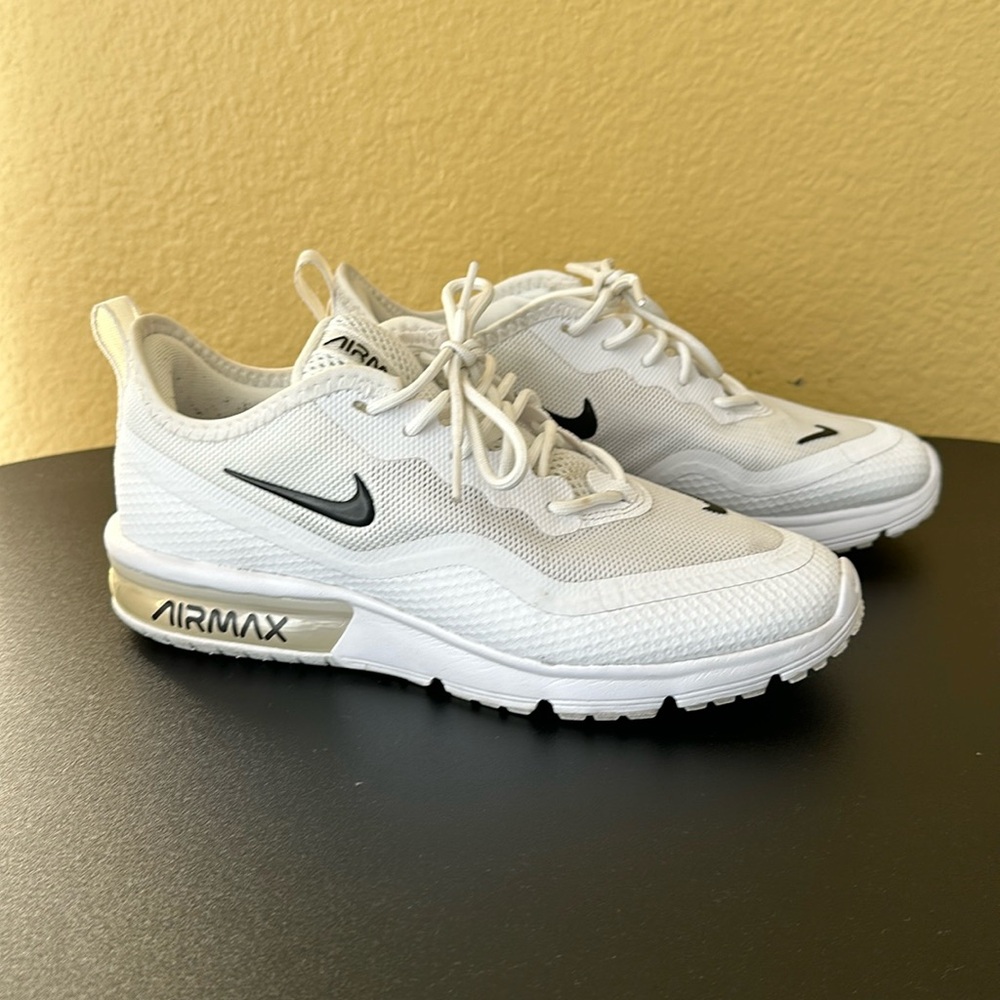 Nike Air Max “Sequent 4.5” - Size 6 - White/Black